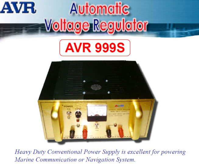 Automatic Voltage Regulated Power Supply