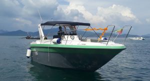 เรือตรวจการณ์ชายฝั่งให้อุทยานแห่งชาติธารโบกขรณี จ.กระบี่