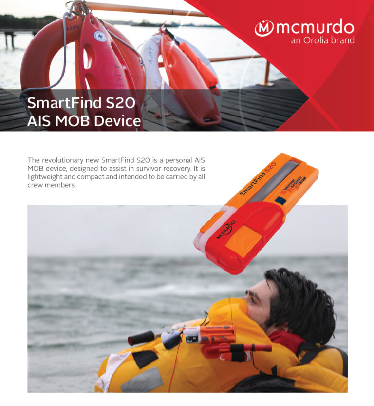 McMURDO SMARTFIND S20 AIS MOB DEVICE - MarineThai